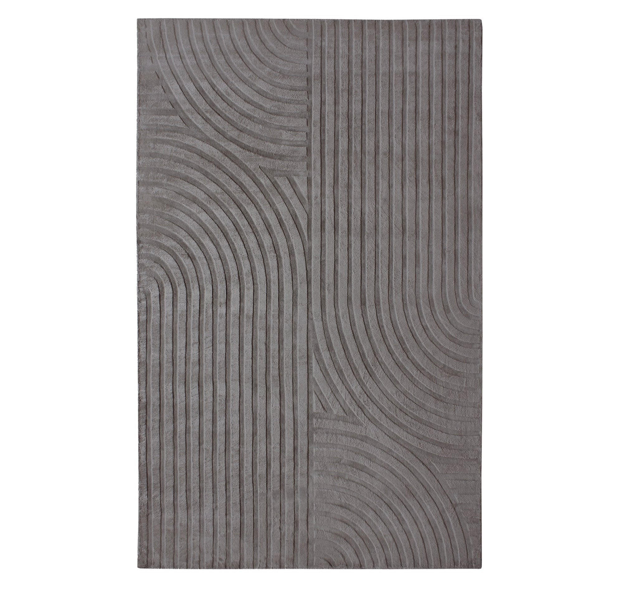 TEPPICHE Viskose Anthrazitgrau 300cm - Anthrazit, Textil (300/200cm) - Sia Home