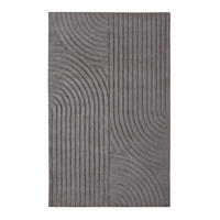 TEPPICHE Viskose Anthrazitgrau 300cm - Anthrazit, Textil (300/200cm) - Sia Home