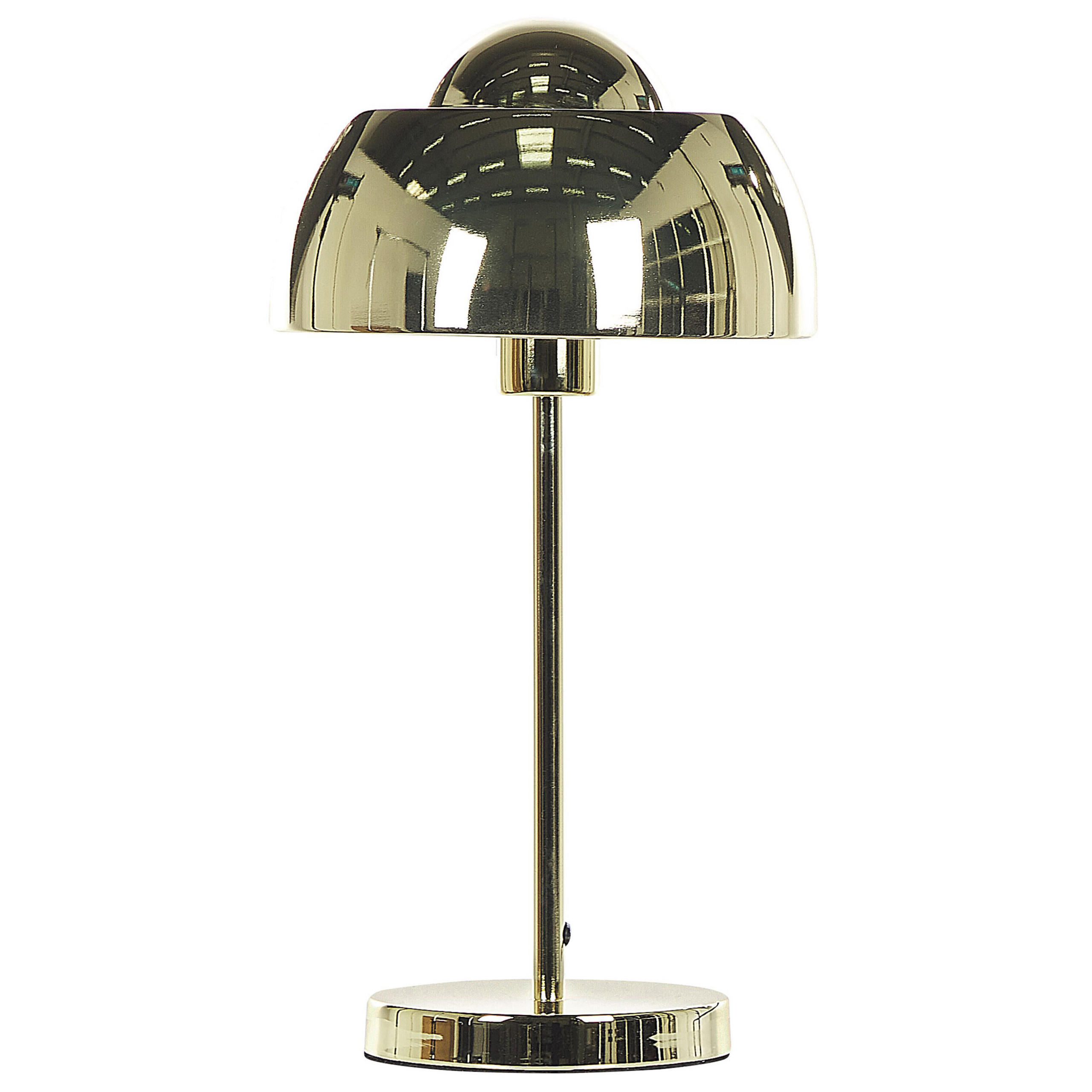 TISCHLAMPE Senette 24/24/44 cm - Goldfarben, Metall (24/24/44cm) - Beliani