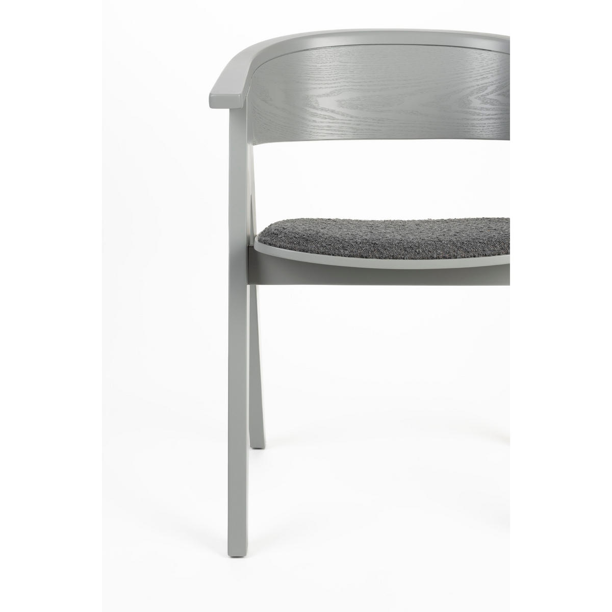 ESSZIMMERSTUHL NDSM Grau - Grau, Holz (59/79/54cm) - Zuiver