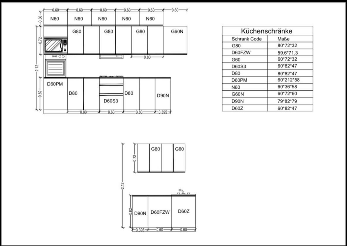 WINKELKÜCHE 360cm x 200cm- Langen KL10-M360 - in Beige/Matt - Beige, Holz/Metall (560/248/58cm)
