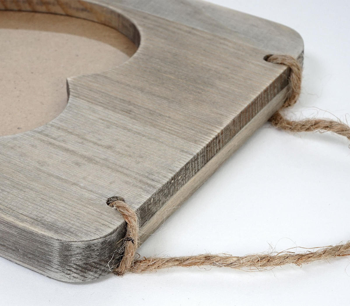 BILDERRAHMEN SHABBY-LOOK rechteckig Grau - Grau, Holz (13/26cm) - MCW