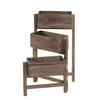 PFLANZREGAL STANDREGAL Braun - Braun, Holz (108/65/15cm) - MCW