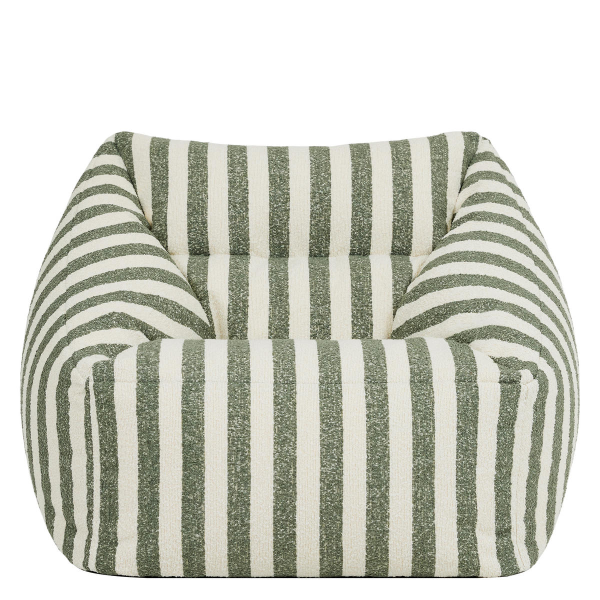 SITZSACK Sessel Natalia Bouclé - Grün, Textil (70/65/70cm) - icon