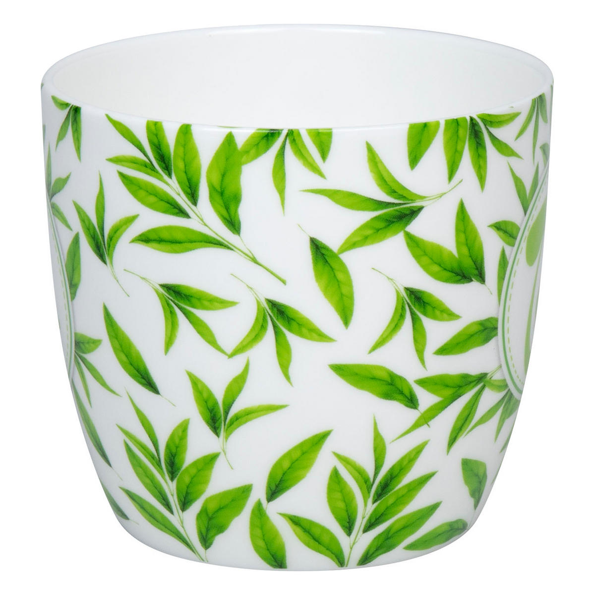 KAFFEEBECHER Tea Time - leaves - Naturfarben, Keramik (0.43L) - Könitz