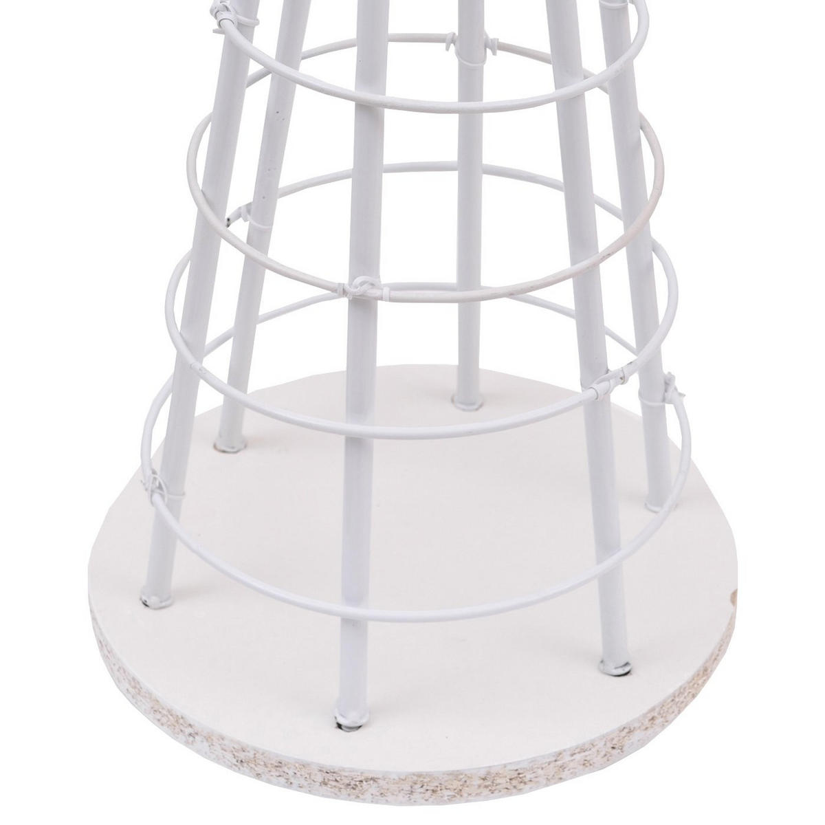 DEKO-BAUM Weiß - Weiß, Metall (38/160cm) - MCW