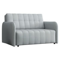 SCHLAFSOFA Viva Grand II - Hellgrau/Schwarz, Holz/Kunststoff (125/85/95cm) - MIRJAN24
