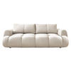 SCHLAFSOFA Mitto - Creme/Schwarz, Holzwerkstoff/Kunststoff (250/85/117cm) - MIRJAN24