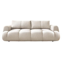 SCHLAFSOFA Mitto - Creme/Schwarz, Holzwerkstoff/Kunststoff (250/85/117cm) - MIRJAN24