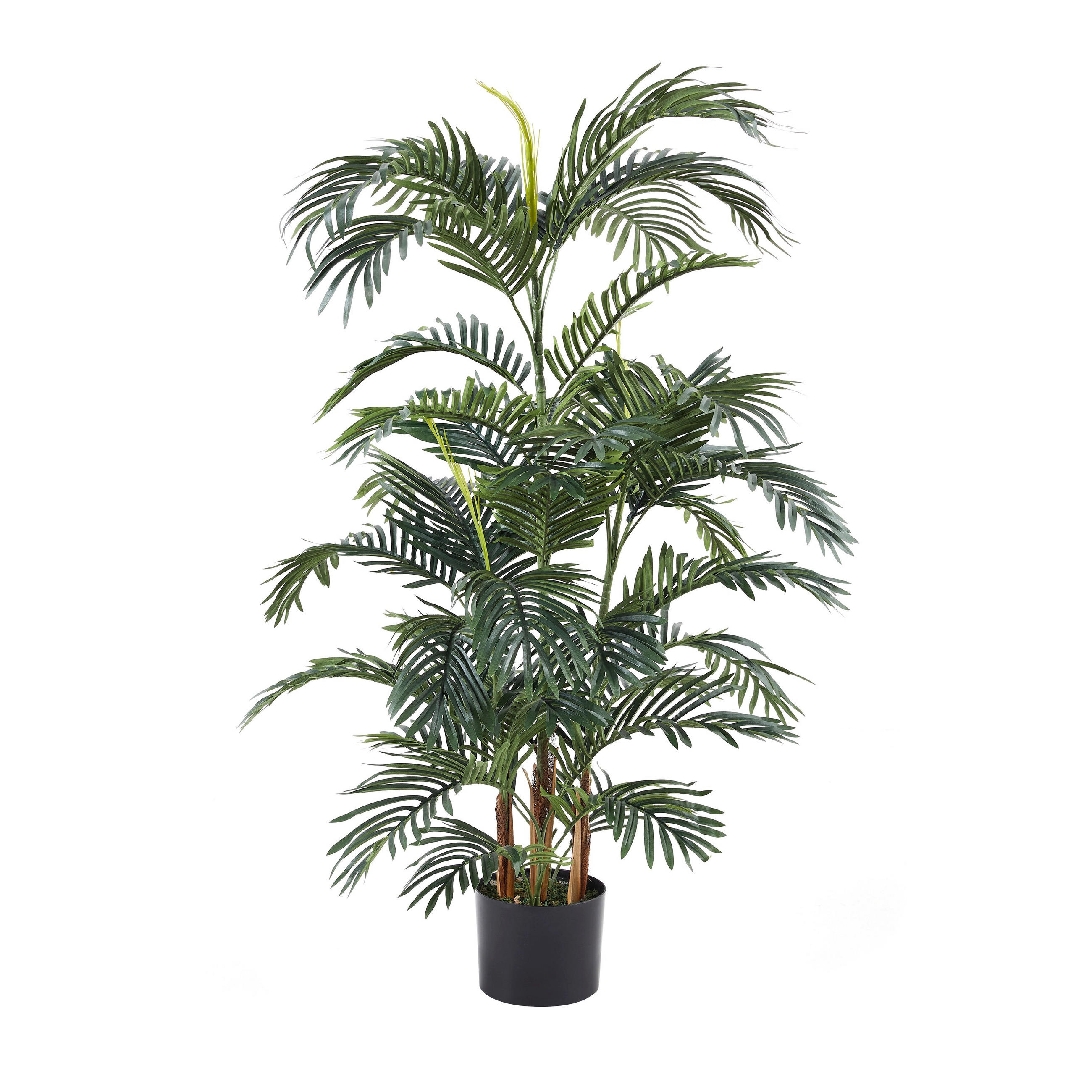 KUNSTBAUM Künstliche Palme – Kaelani 135 cm - Grün, Kunststoff (135cm) - aplanta