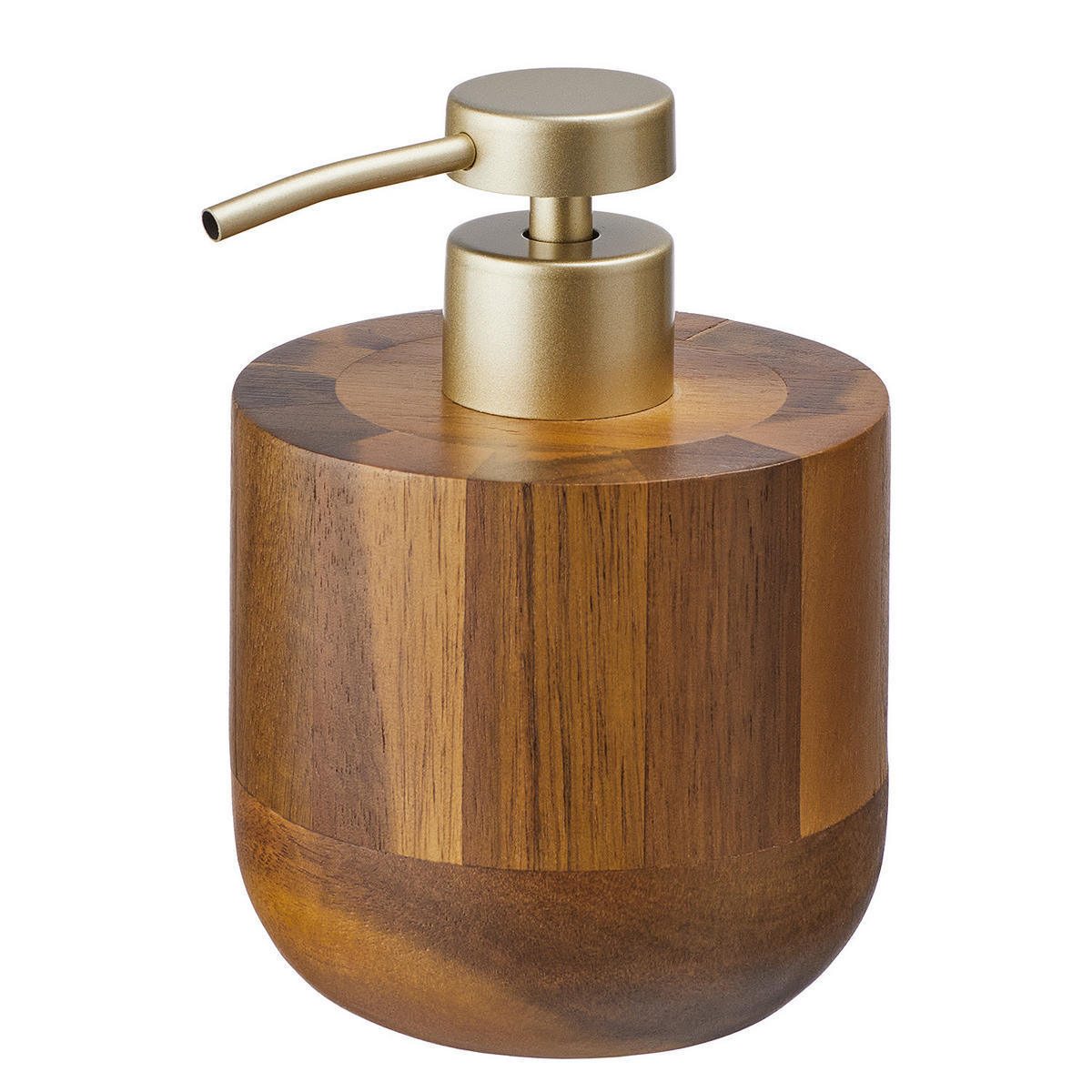 SEIFENSPENDER Acacia - Braun, Holz/Kunststoff (9/13/9cm) - Butlers