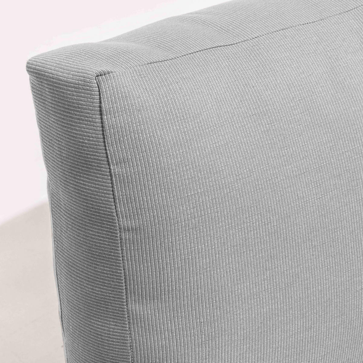 GARTEN-LOUNGEGARNITUR 6-Sitzer, Grau - Grau, Holz - Oviala