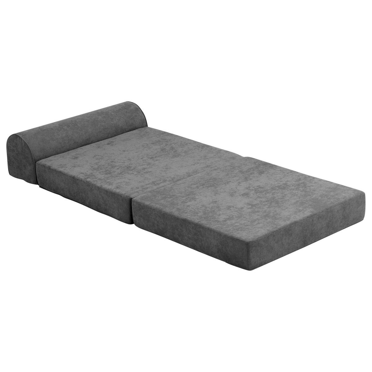 FALTSESSEL Katusha Flachgewebe anthrazit - Anthrazit, Kunststoff (80/57/80cm) - 58aufmkessel