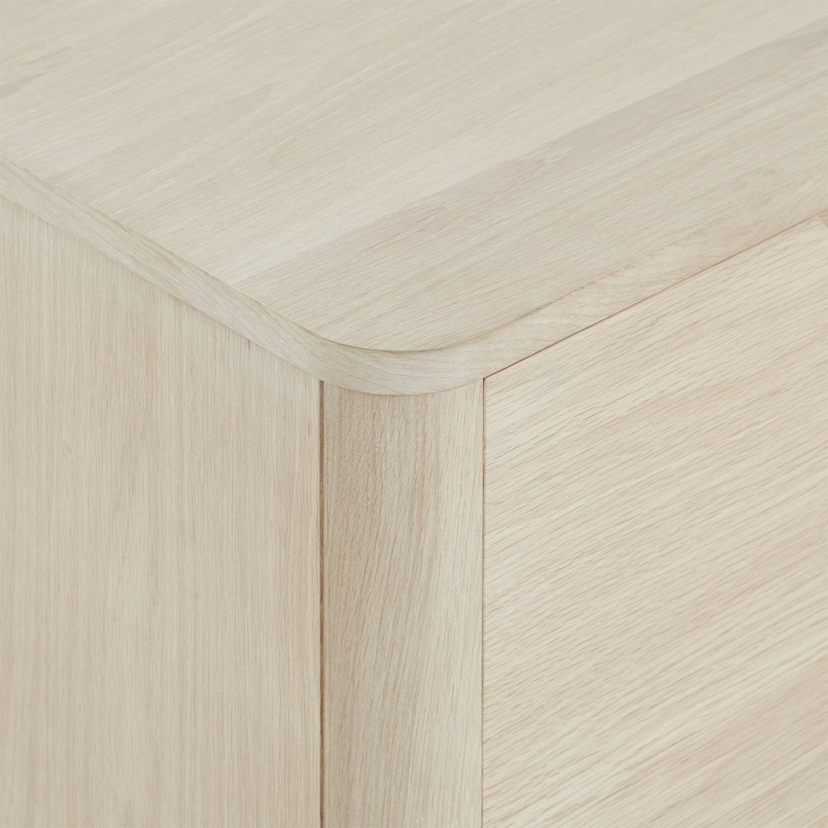 SIDEBOARD Eiche massiv - Eiche Bianco/Eichefarben, Holz/Holzwerkstoff (180/75/45cm) - Furnhouse