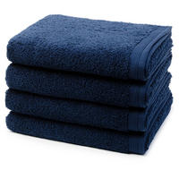 HANDTUCH Superwuschel 4er-Set - Dunkelblau, Textil (50/100cm) - MÖVE