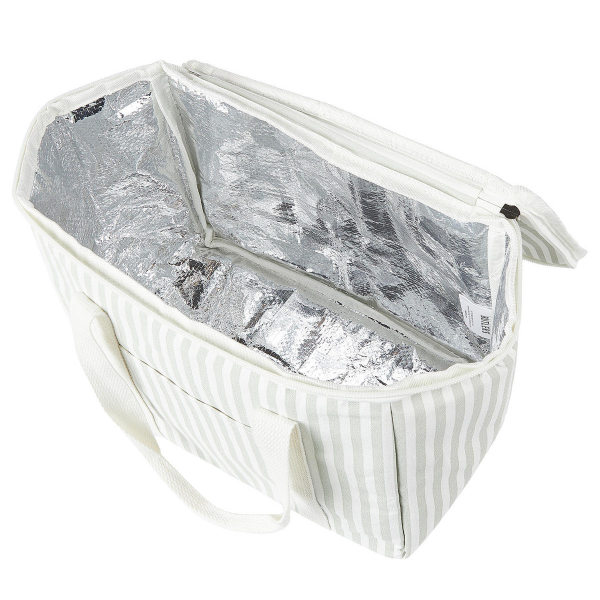 KÜHLTASCHE Keep Cool - Beige, Textil/Metall (18/20/29cm) - Butlers