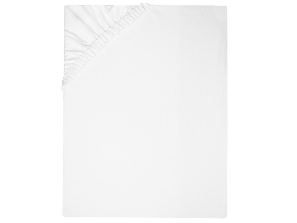 SPANNBETTLAKEN, 100x200 cm, 80% Baumwolle, 20% Polyester - Weiß, Naturmaterialien (100/200cm) - Zollner