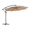 AMPELSCHIRM Beige 300/300/245 cm - Beige, Metall (300/300cm) - Mobili Rebecca