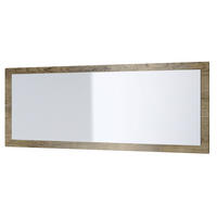 SPIEGEL Lima Eiche Ribbeck - Alteiche, Holzwerkstoff (139/55/2cm) - Vladon