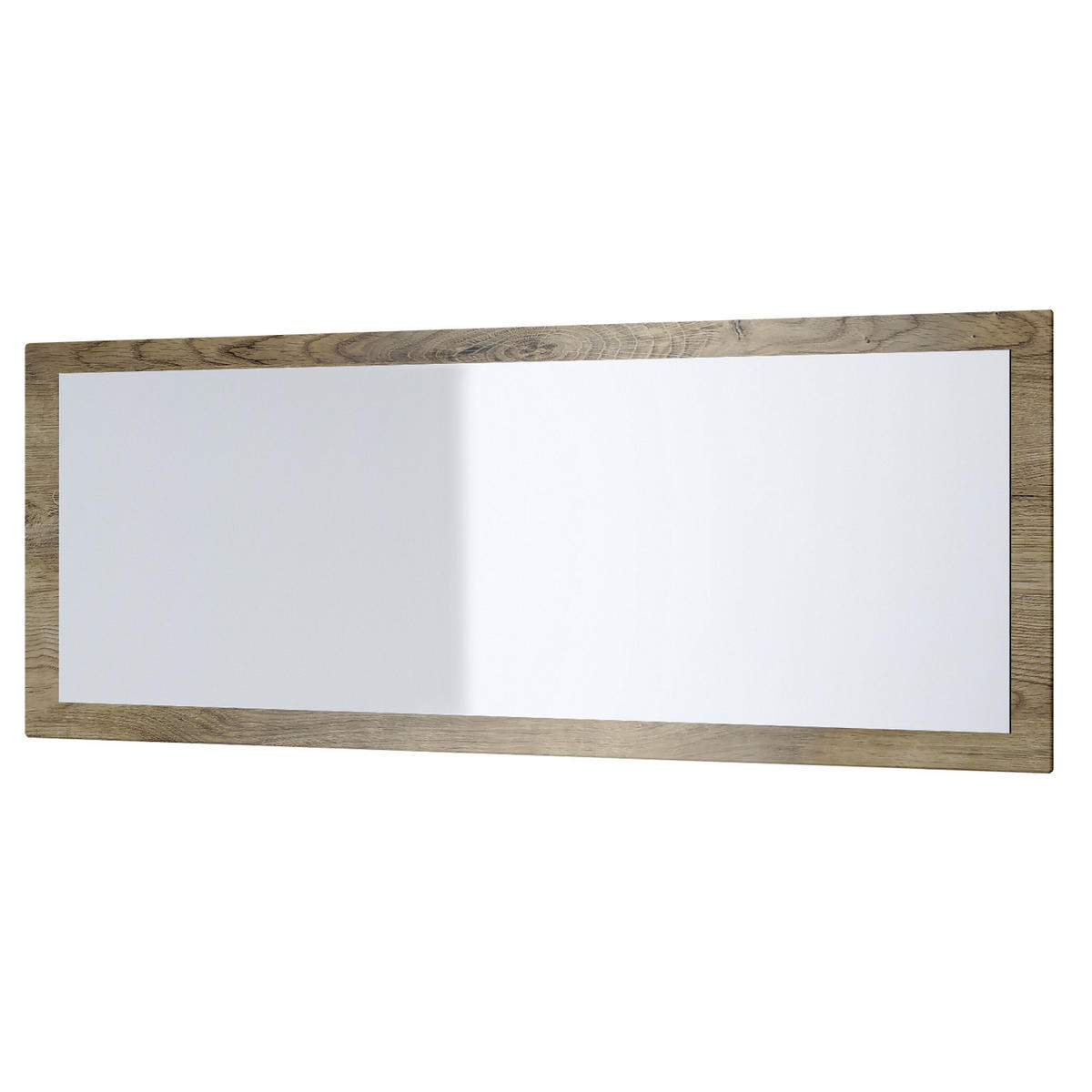 SPIEGEL Lima Eiche Ribbeck - Alteiche, Holzwerkstoff (139/55/2cm) - Vladon