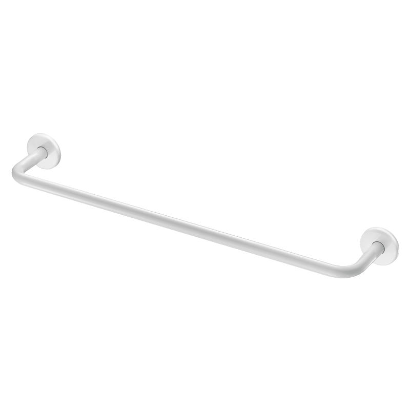 HANDTUCHHALTER 1 Stange Ø20 mm L600 mm pulverbeschichtet weiß - Weiß, Metall (15/8/68cm) - Delabie
