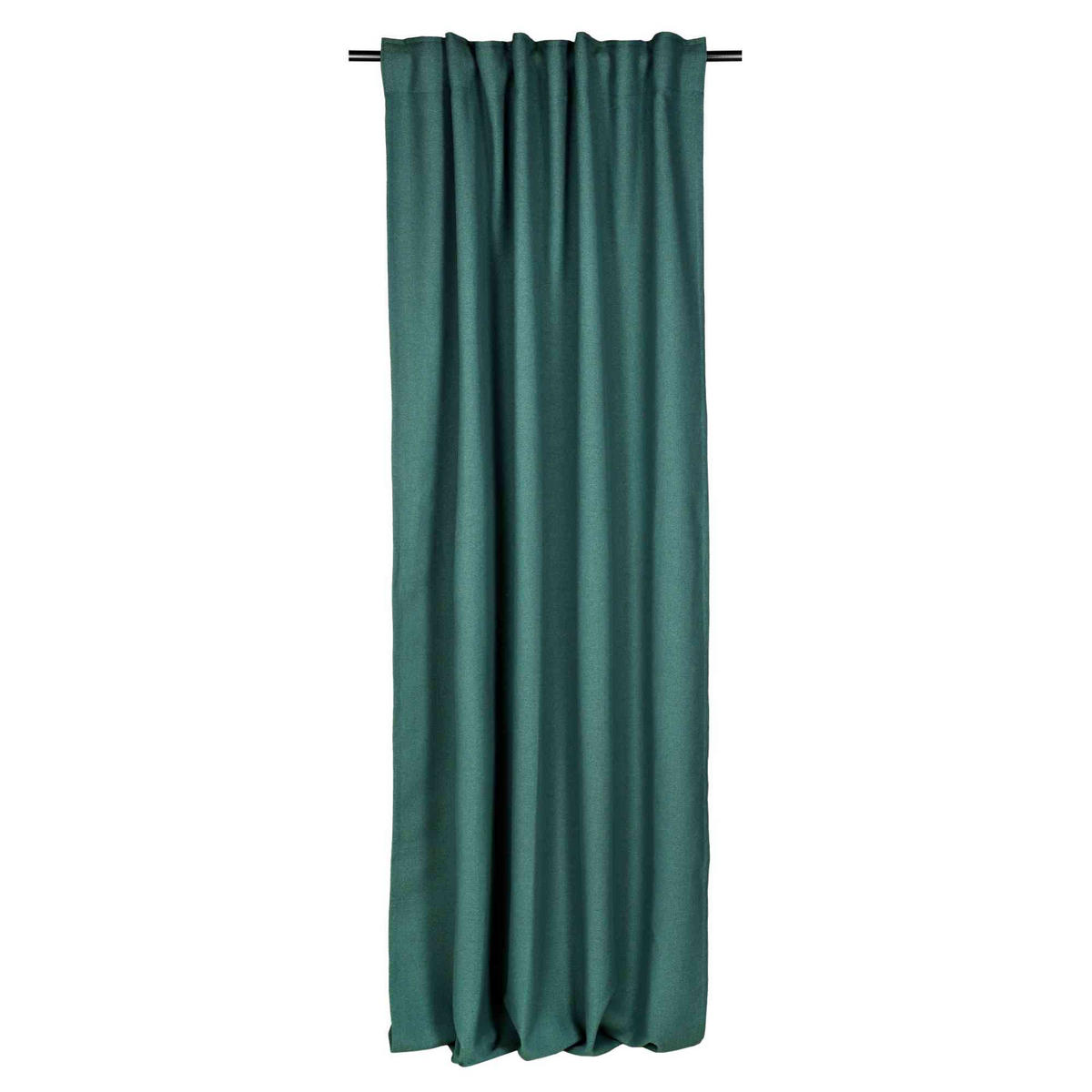 SCHLAUFENVORHANG FUN - Grün, Textil (130/1/250cm) - Esprit