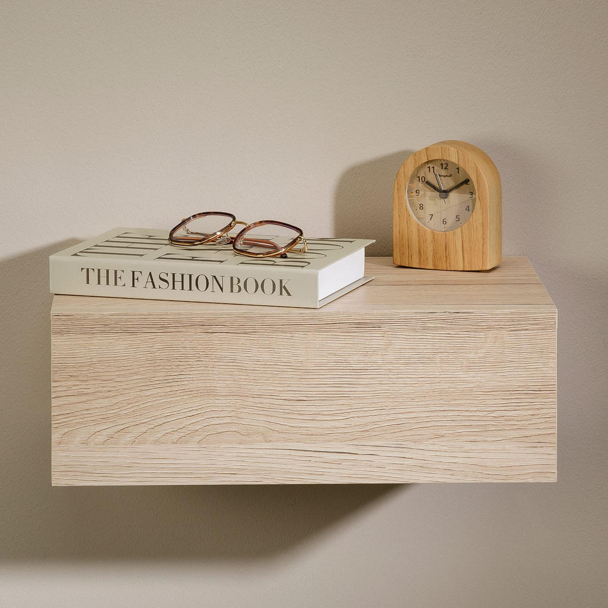 NACHTTISCH ANNE hängend - Eiche San Remo, Holzwerkstoff (42/14/30cm) - CARO-Möbel