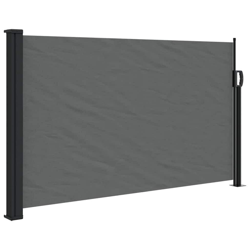 SEITENMARKISE Ausziehbare Anthrazit 120/500 Cm - Anthrazit, Textil (120/500cm) - vidaXL
