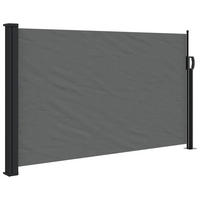 SEITENMARKISE Ausziehbare Anthrazit 120/500 Cm - Anthrazit, Textil (120/500cm) - vidaXL