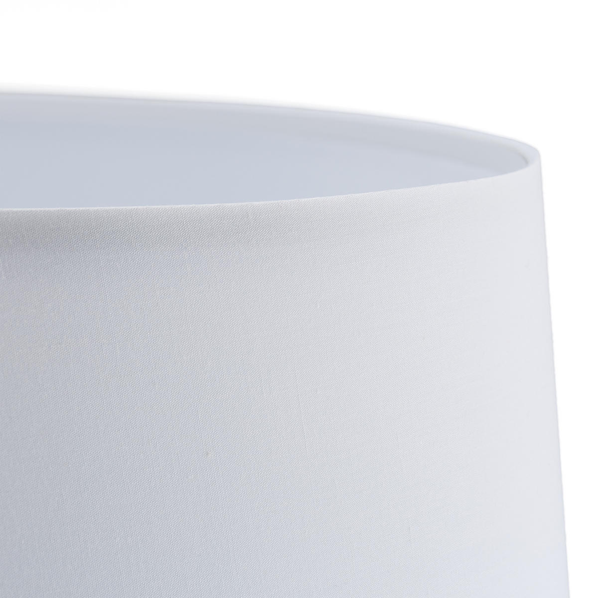 STEHLAMPE - Silberfarben, Kunststoff/Textil (40/40/148.5cm) - Relaxdays
