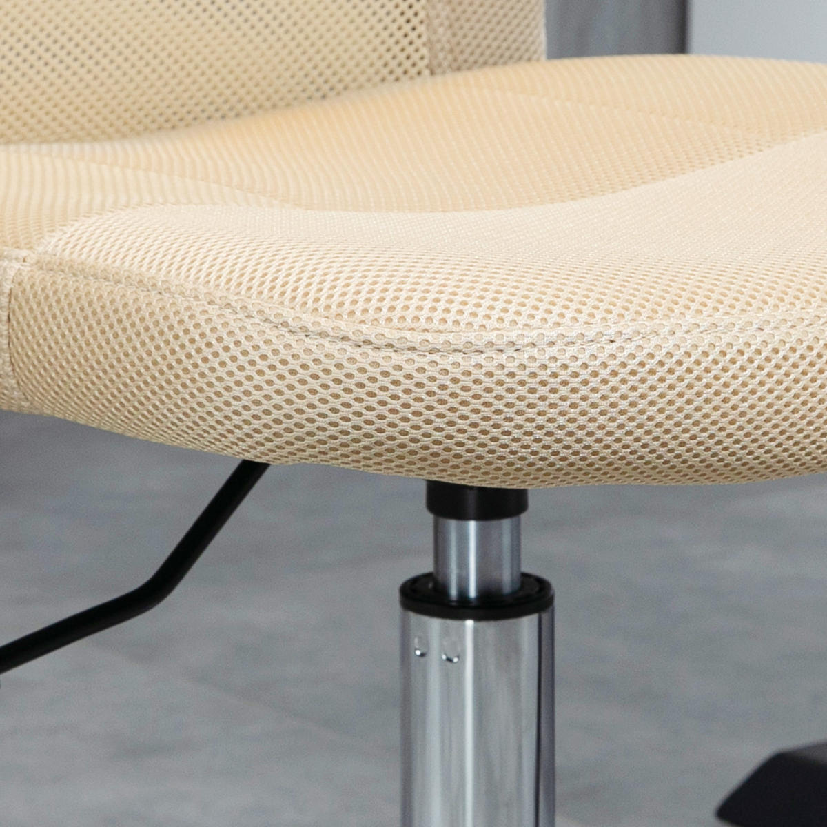 DREHSTUHL DE-11700 Mesh höhenverstellbar Beige - Beige, Textil (56/100/43cm) - ComfortXL