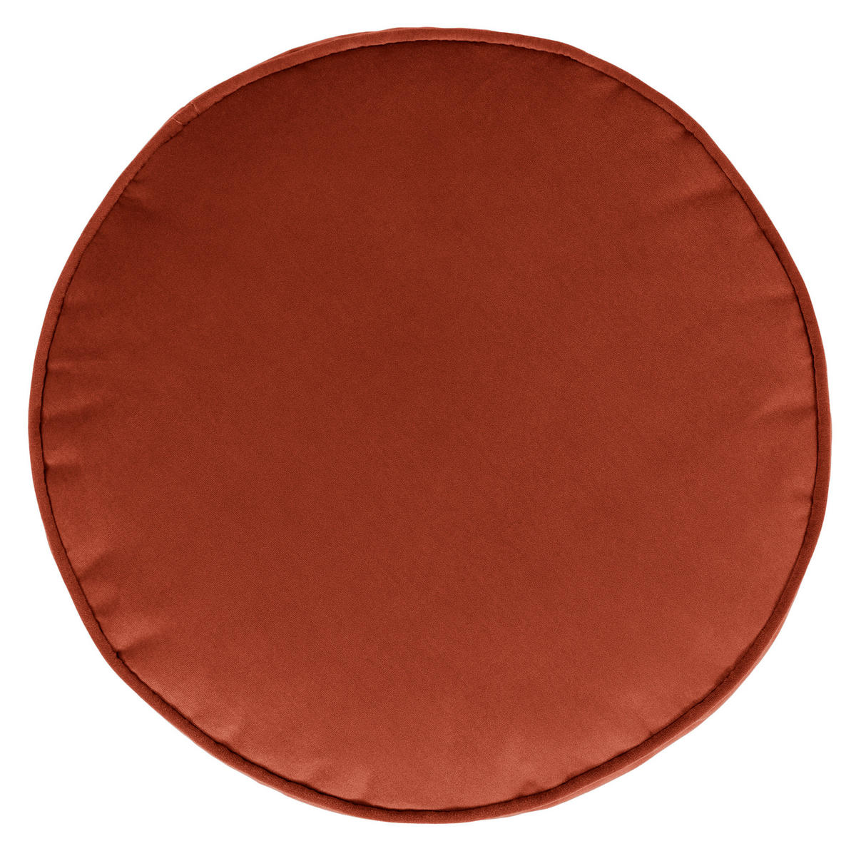 SITZPOUF Rund Milano - Orange, Textil (55/35/55cm) - icon