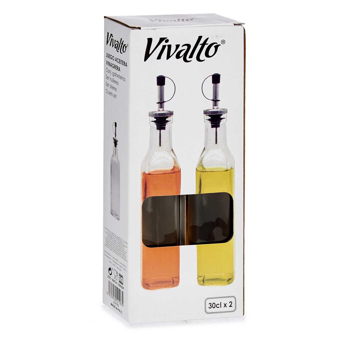 SPENDERFLASCHEN 300 ml 2er-Set - Transparent, Glas (10.5/26/5.5cm)