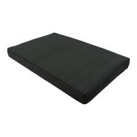 PALETTENSITZKISSEN Canvas 120/80 cm - Grau, Textil (80/10/120cm) - Madison
