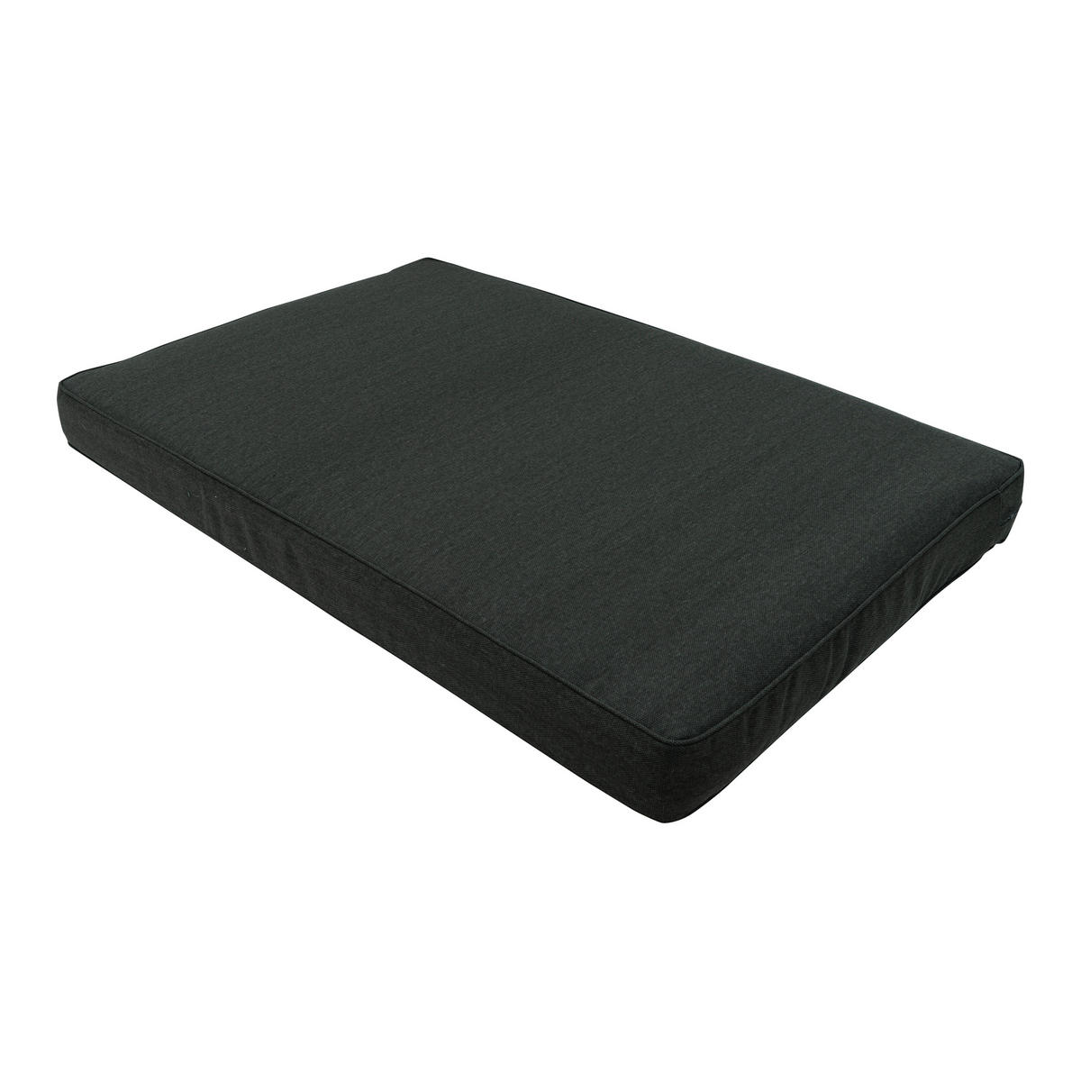 PALETTENSITZKISSEN Canvas 120/80 cm - Grau, Textil (80/10/120cm) - Madison