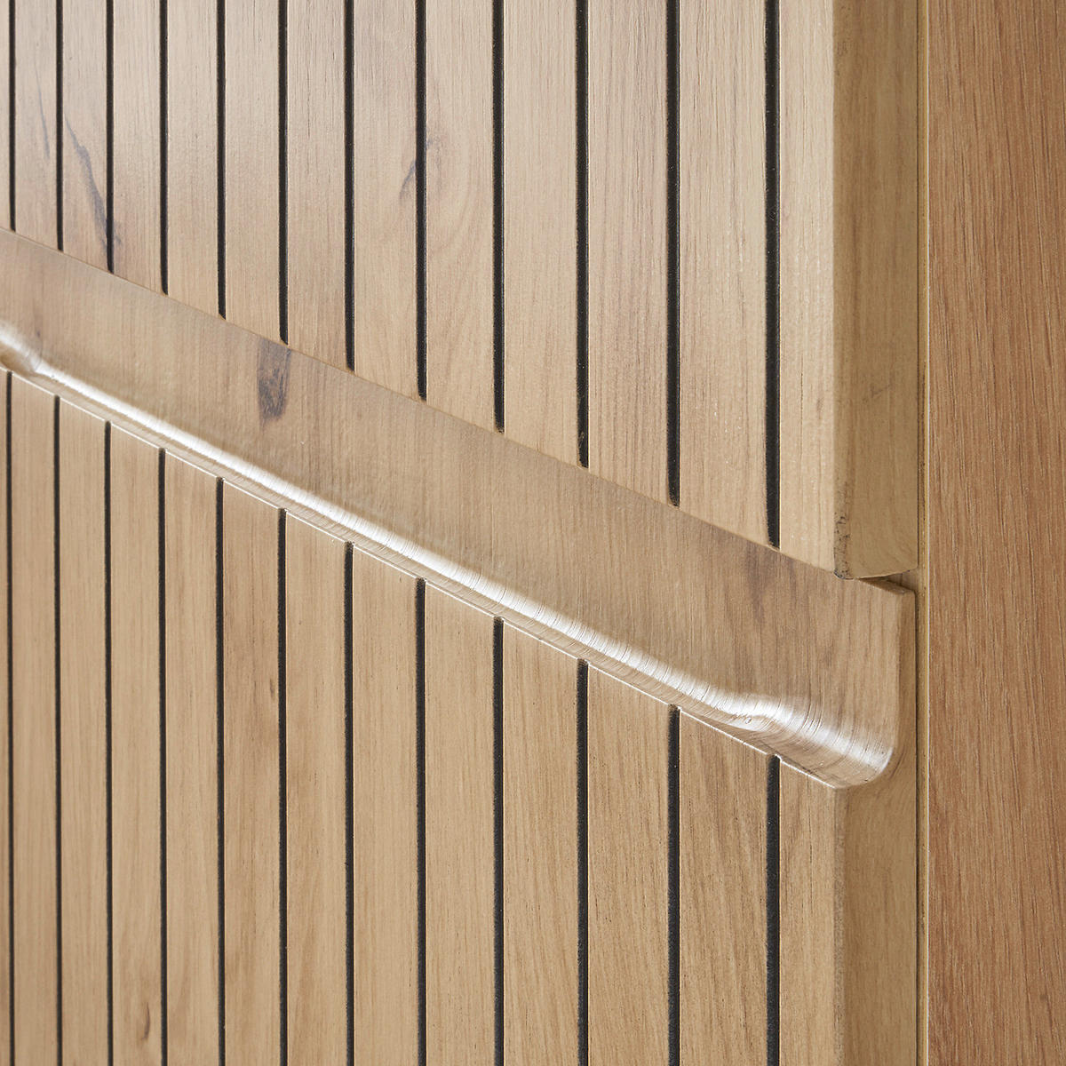 WASCHBECKENUNTERSCHRANK - Schwarz/Eiche Artisan, Holzwerkstoff/Kunststoff (60/57/36cm) - home24