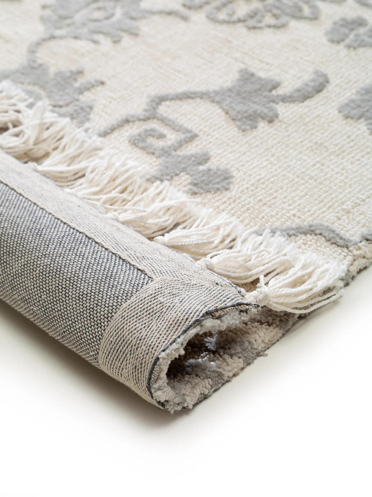 TEPPICH Elias Grau 200x300 cm - Grau, Textil (200/300cm) - benuta Nest