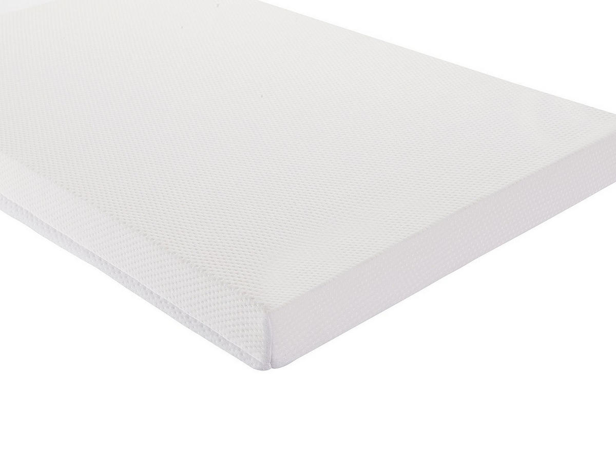 MITWACHSENDE Matratze - 1 Person - Stoff - Weiß - - Weiß, Textil (90/200cm) - Vente-Unique