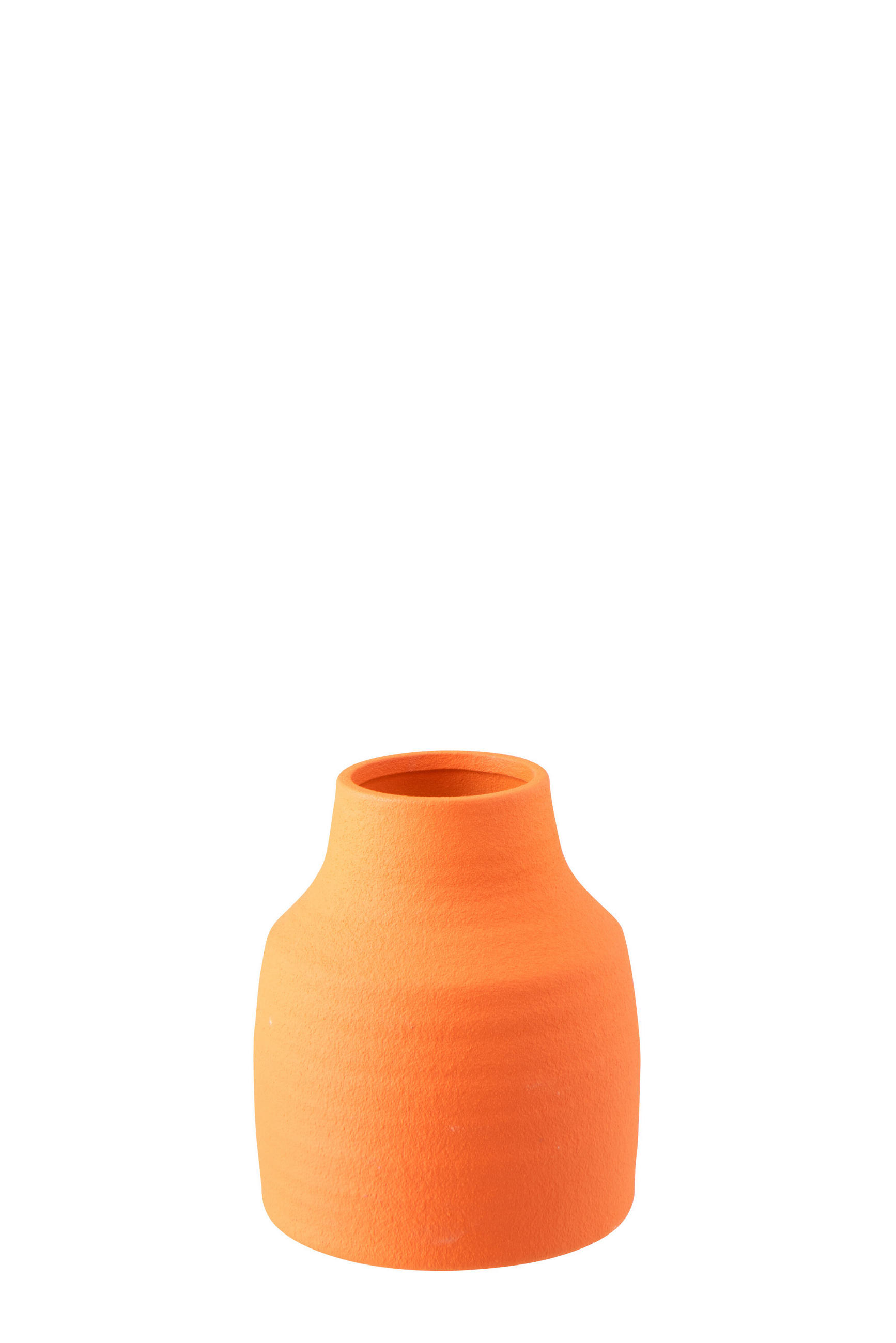 VASE RUBY Orange - Orange, Keramik (23cm) - J-Line