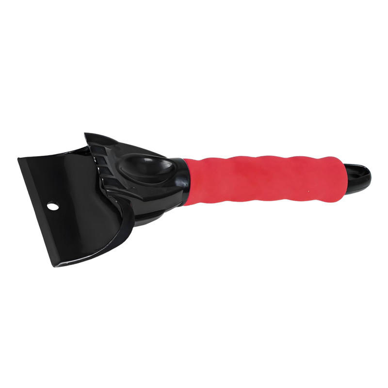 SCHAUFEL – zum Abkratzen von Eis und Schnee – rot – 1 Stück - Rot, Kunststoff (26/9.5/1cm) - DCA
