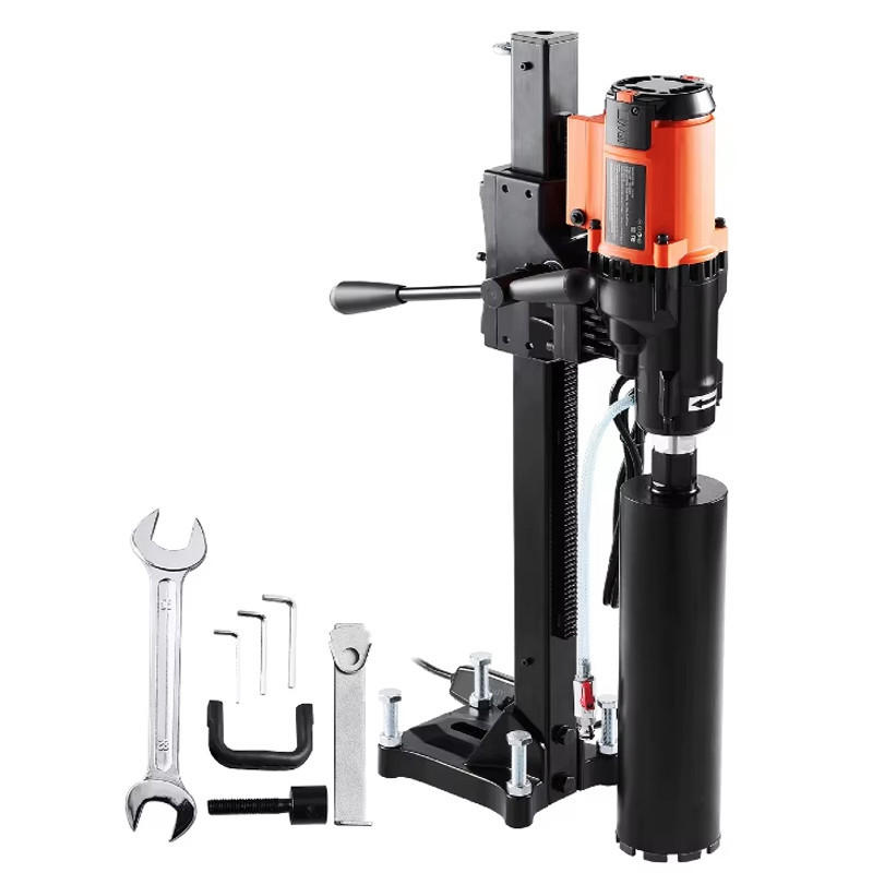 DIAMANT-KERNBOHRMASCHINE 3200 W – Nass-/Trockenbohrmaschine - Schwarz, Metall (1/1/1cm) - Kaket