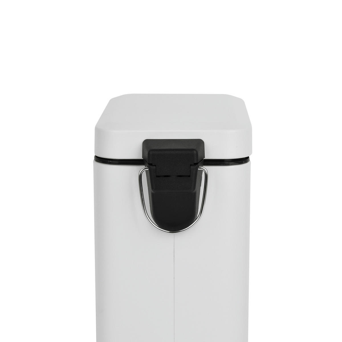 MÜLLEIMER STM10 10L Weiß - Weiß, Metall (16/39/34cm) - SVITA