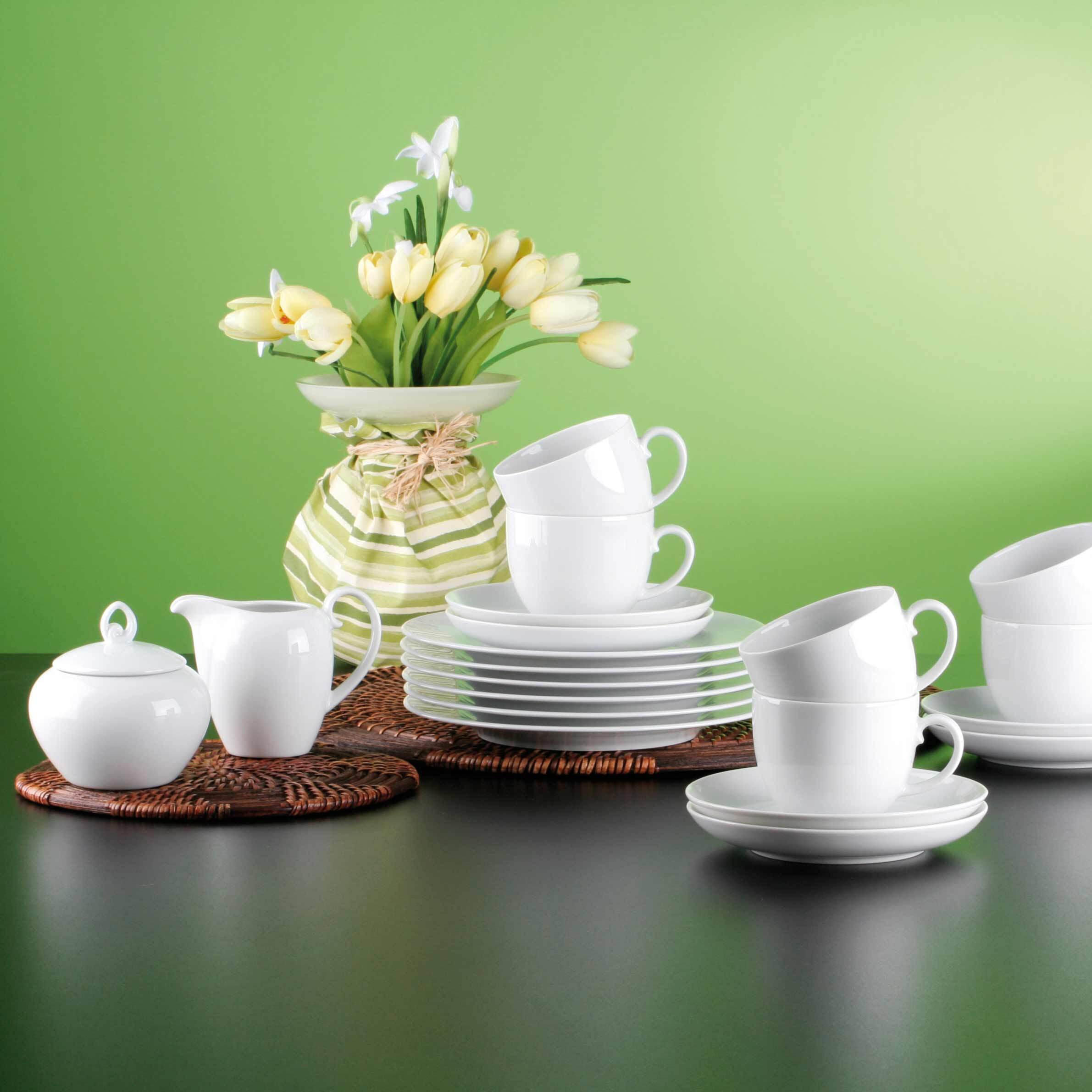 Thumbnail - Seltmann Weiden Milchkännchen, Weiß, Keramik, Rund, Kaffee & Tee, Kannen, Milchkännchen