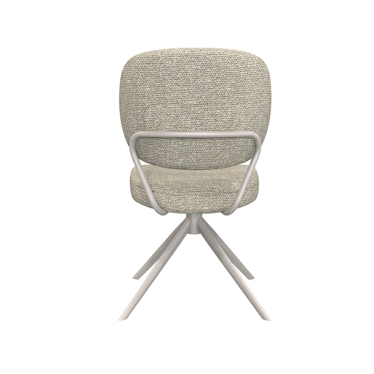 ESSZIMMERSTUHL Geneva Beige 63/49/90 cm 2er-Set - Creme, Textil (49/90/63cm) - LABEL51