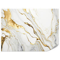 FOTOTAPETE Marmor Abstraktion Glamour Beige Modern Luxus Creme 100x70 - Gelb/Beige, Papier (100/70cm) - Muralo