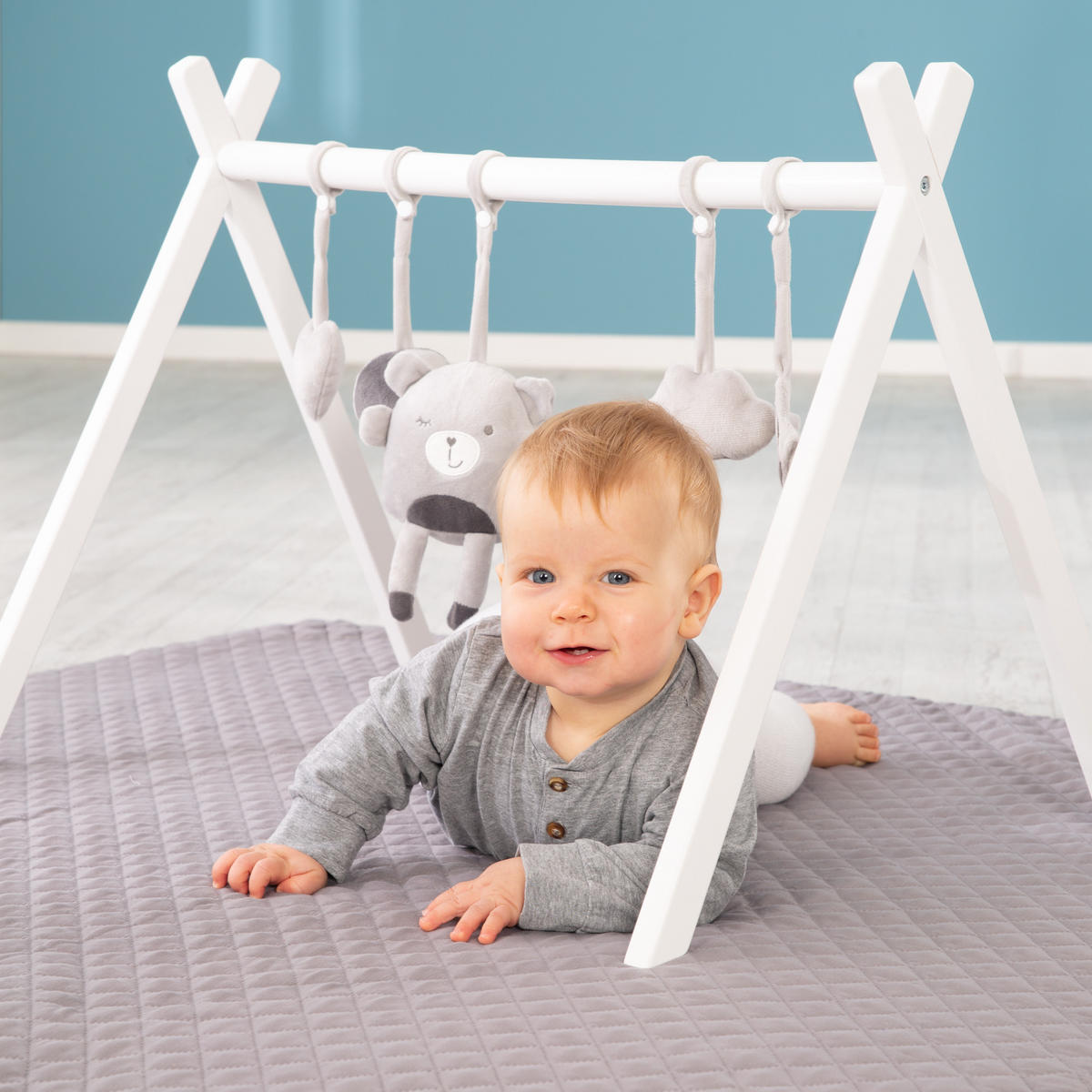 ANHÄNGERSET für Spieltrapez roba Style grau - Grau, Textil (24/2.3/22cm) - Roba
