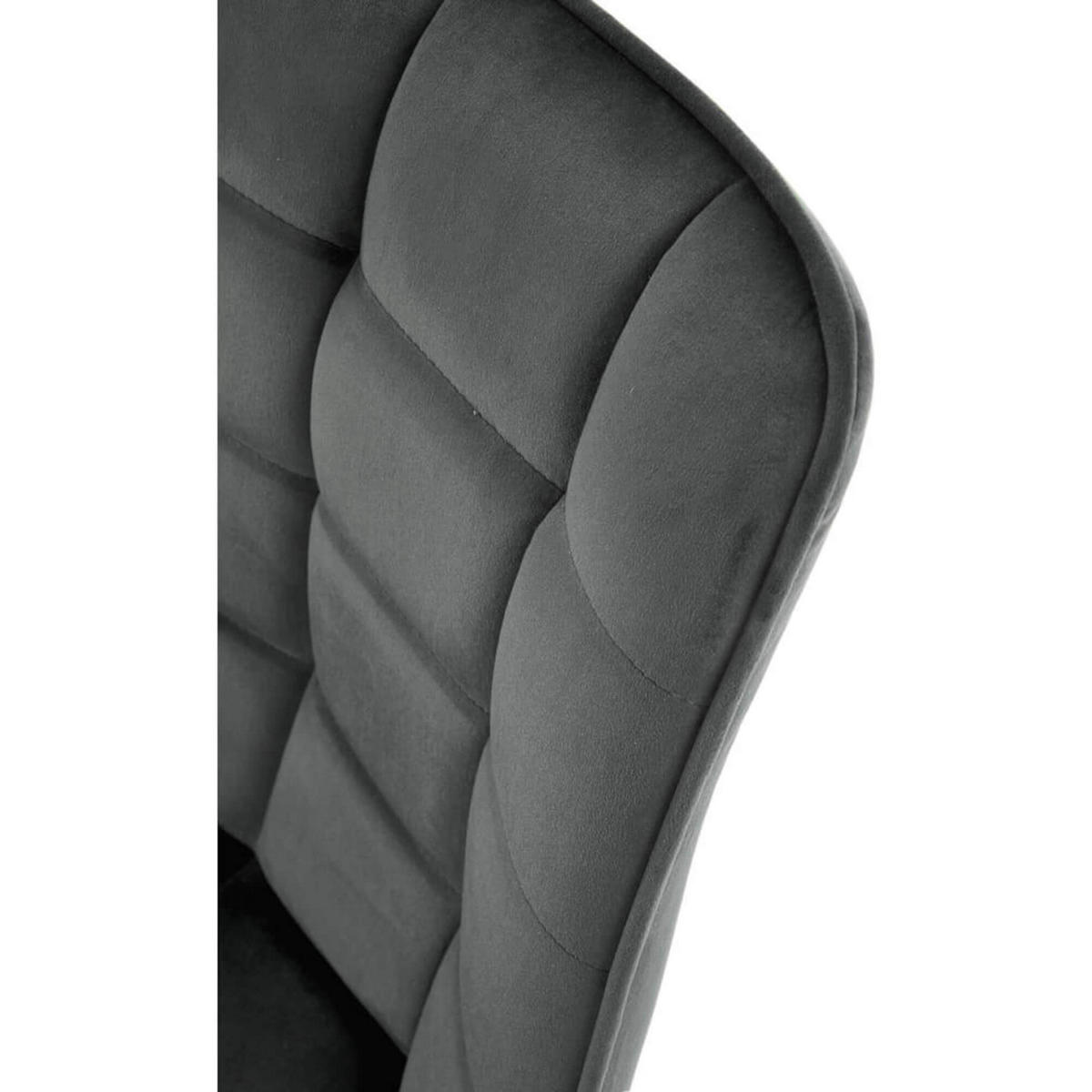 STUHL MODI K332 - Schwarz/Grau, Holzwerkstoff/Metall (46/84/61cm) - Meblini