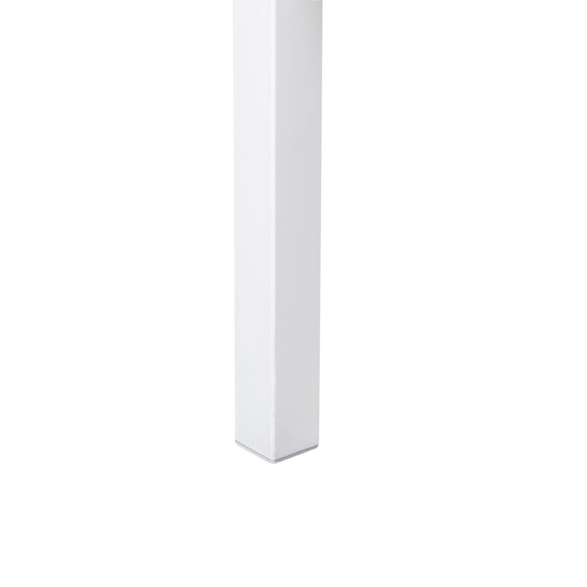 BETT mit Lattenrost 90x200 cm Weiß Battut - Weiß, Metall (90/200cm) - Beliani