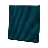 SITZKISSEN Anafi 40x40x3cm PETROL - Petrol, Textil (40/40cm) - Ambiente Trendlife by Gözze