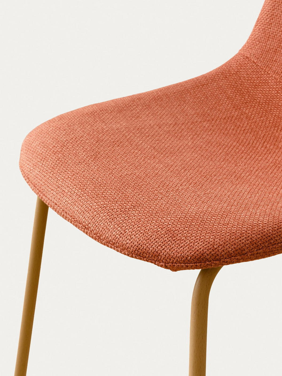 STUHL Trive Terrakotta 46 cm x 84 cm - Terracotta, Textil (46/84/55cm) - Kenay Home